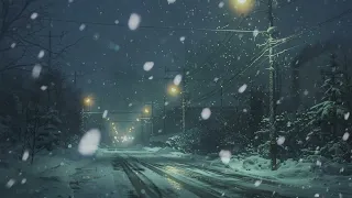 Serenity in Snow - 3 Hour Snowstorm Soundscape for Peaceful Relaxation and Anxiety Reduction
