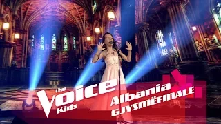 Stina - Praying | Semifinals | The Voice Kids Albania 2018