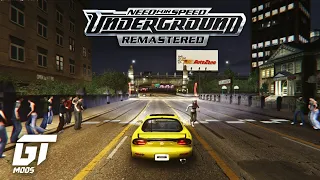 NFS UNDERGROUND - 8K REMASTERED 2024 WIP (4K)