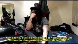 Interview de Slash au Le Bataclan en juin 2010