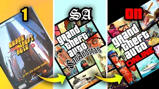 Cover Arts in GTA Games (Evolution)