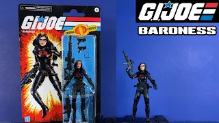 G.I. Joe Classified Retro Cardback Baroness Review