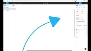 How to make an arrow in Figma