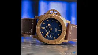 Luminor Submersible Bronzo with Blue Dial Video (Teaser)