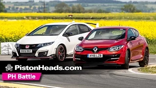 Honda Civic Type R vs. Renault Sport Megane 275 Cup-S | PH Battle | PistonHeads
