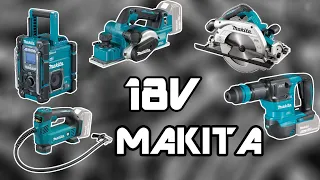 🔥MAKITA 18V AKKU NEUHEITEN 2020! - Radio, Handkreissäge, Kompressor, Winkelschleifer etc.