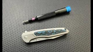 How to disassemble and maintain the Ochs Worx Solarstorm EDX Pocketknife