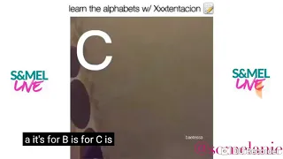Learn the alphabets with xxxtentacion