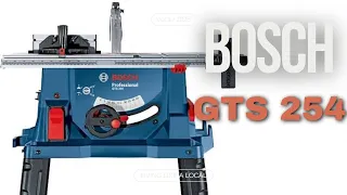 Bosch Table Saw GTS 254:  Unboxing The Ultimate Tool for Cutting Perfection