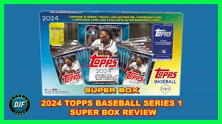 SUPER BOX REVIEW! ⚾ 2024 TOPPS SERIES 1 BASEBALL