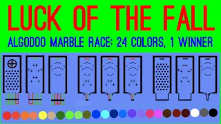 Luck Of The Fall: An Algodoo Marble Race