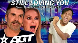 American Got Talent |The Jury Cry This Youth Sing the Still Loving you song the Big World Stage