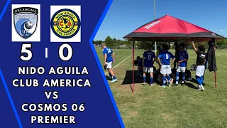 Club America Nido Aguila Amarillo 07B vs Oklahoma Cosmos 06B Premier #games #sports #aidenc08