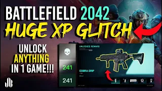 Battlefield 2042 HUGE XP GLITCH!! IS THIS CHEATING? UNLOCK ANYTHING IN 1 GAME (patched 😫)