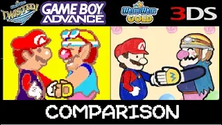 WarioWare Twisted vs WarioWare Gold Microgame comparison.