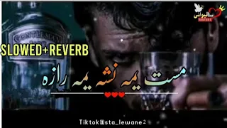 Mast Yama Nasha Yama Raza || Nasha Ki Ghara Raka || Slowed And Reverb || Pashto Slow+Reverb Song