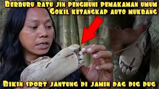 BERBURU KAKI RATU KUNTILANAK DI PEMAKAMAN UMUM