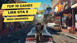 Top 10 Games Like Gta 5 For Android 2022  With Download Links | High Graphic Games