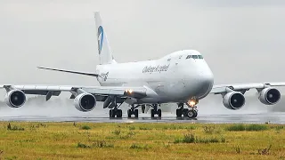 (4K) Massive Cargo planes - Epic Plane spotting day at Liège airport! (747, 777, 767, etc)