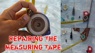 How to repair measuring tape | Measuring tape | Inch tape