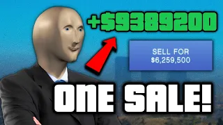 How I Made Almost $10,000,000 in ONE Sell Mission in GTA Online! (In Depth Breakdown)