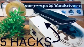 5 Quick And Easy Fingerboard Hacks