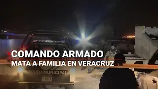 ¡MASACRE EN VERACRUZ! | Comando armado acaba con siete personas en Perote, Veracuz