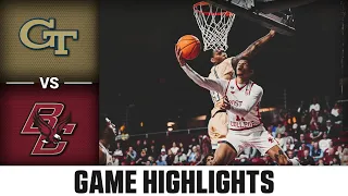 Georgia Tech vs. Boston College Men's Basketball Highlights (2022-23)