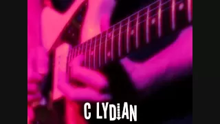 C Lydian Mode Backing Track