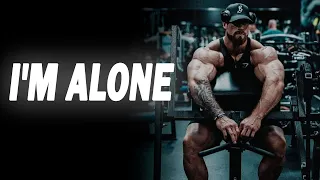 I'M ALONE 🔥 GYM MUSIC MOTIVATION 2023 | 4K