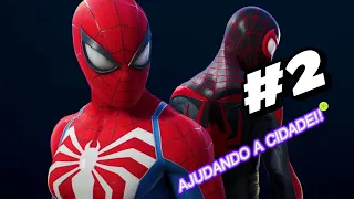 MARVEL'S SPIDER-MAN 2 #2 AJUDANDO A CIDADE!!!