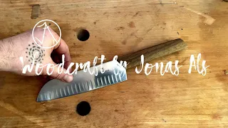 Tormek T-8 - Sharpening a beat up Victorinox Santoku knife