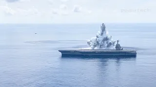 The World's Biggest Aircraft Carrier USS Gerald R. Ford in Action!  US NAVY Aircraft Carrier