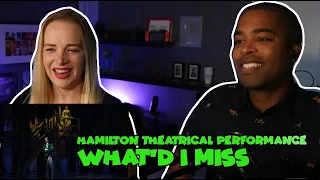 Couple React Hamilton theatrical performance - What'd I Miss - REACTION 🎵