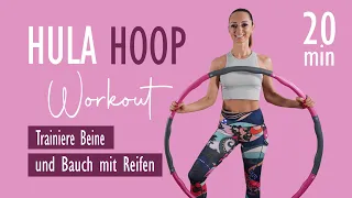 Hula Hoop Workout für Beine und Bauch / Bauch Fatburner / Schlanke Taille | Katja Seifried