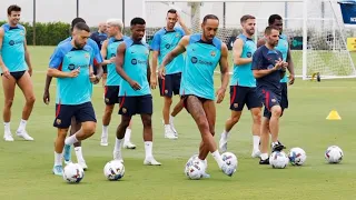 Barça Complete Their First Two Workouts On American Soil At The Training Ground Of Inter Miami Fc