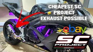 Cheapest SC Project Money Can Buy | Ebay Exhaust