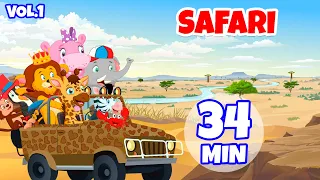 Safari Dr. Vol. 1 - Giramille 34 min | Laste laul