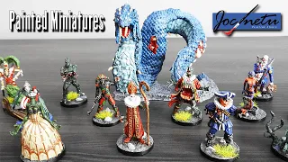 Carnival Zombie 2nd Edition painted miniatures