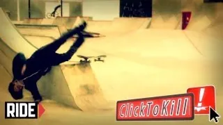 Scorpion Neck Check Skateboard Bail With A "Kill Switch" - Click To Kill