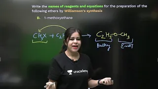 Organic Chemistry: Name Reaction-5  Williamson Synthesis