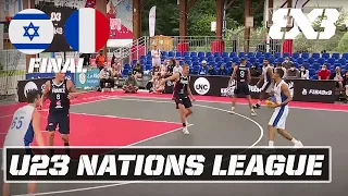 Israel vs France | Men's Final - Full Game | U23 Nations League 2021 - Europe/America | Stop 5