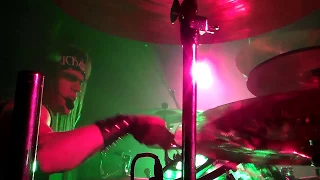 Tommy Salzburg II drum cam - Coopers Dead Things - Feed My Frankenstein