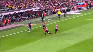 Lionel Messi goal vs Bilbao Copa Del Rey Final !!