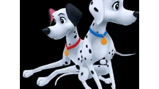 Kingdom Hearts 1.5 + 2.5 Remix | All 101 Dalmatians Collected Cutscene | PS4