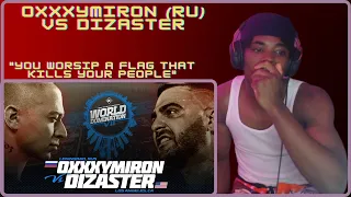 KOTD - Oxxxymiron (RU) vs Dizaster (USA) | RUSSIAN DISSTRACK                     ( REACTION!!!)