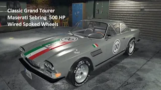 Classic Grand Tourer Maserati Sebring Showcase & Racing