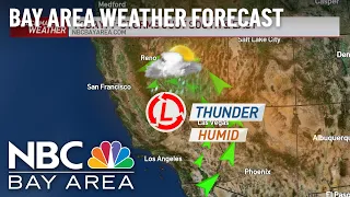 Bay Area Forecast: Watching Thunderstorm Chance