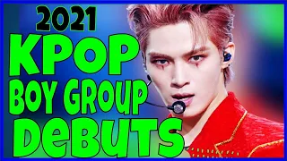 KPOP Boy Groups Who Debuted in 2021