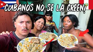 CUBANS try PERUVIAN FOOD and get SHOCKED! 🇨🇺🇵🇪